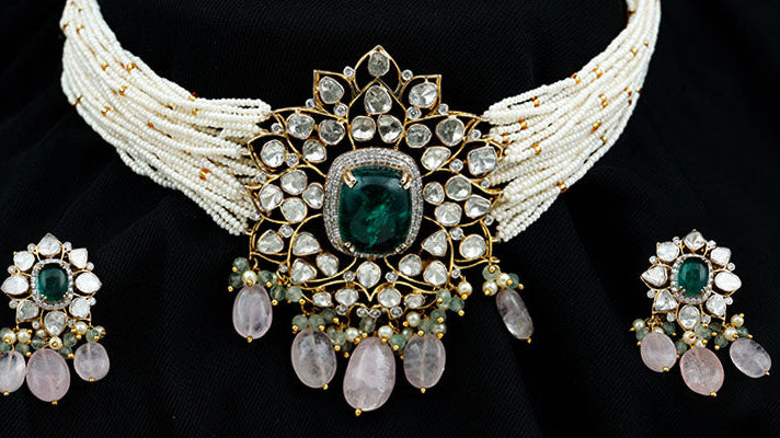 Uncut Diamond Jewelry Trends: The Latest Styles Polki Jewelry for the Modern Woman