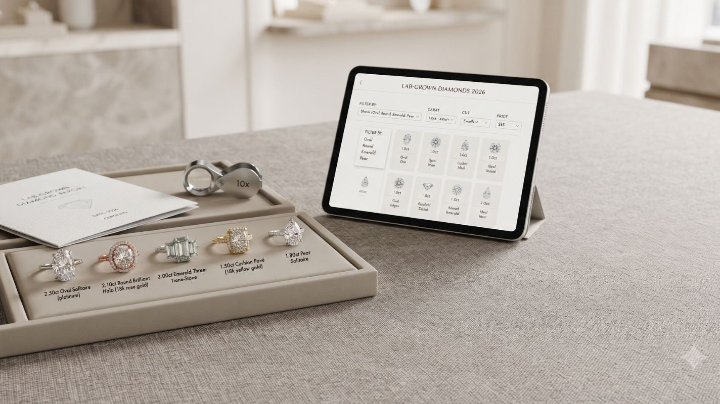 Lab-Grown Diamonds Secure Leading Position Among Retailers in 2026