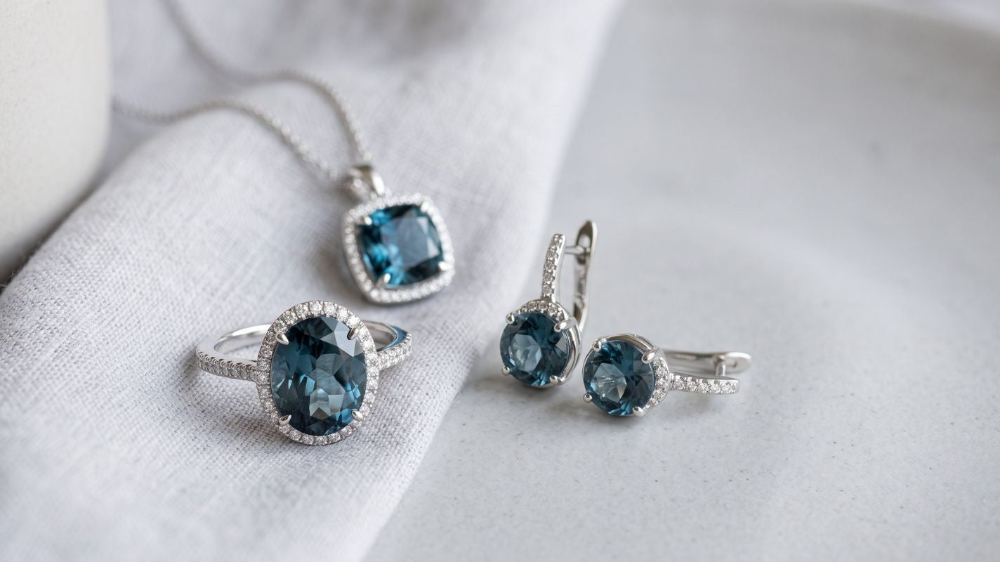 London Blue Topaz Features in Seasonal Jewelry Lines
