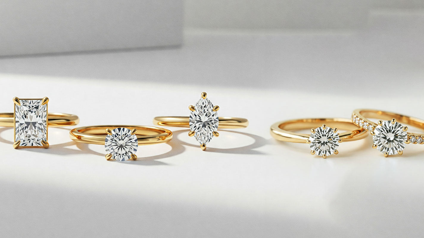 Top Ten Most Affordable Moissanite Engagement Rings You Can Grab Online