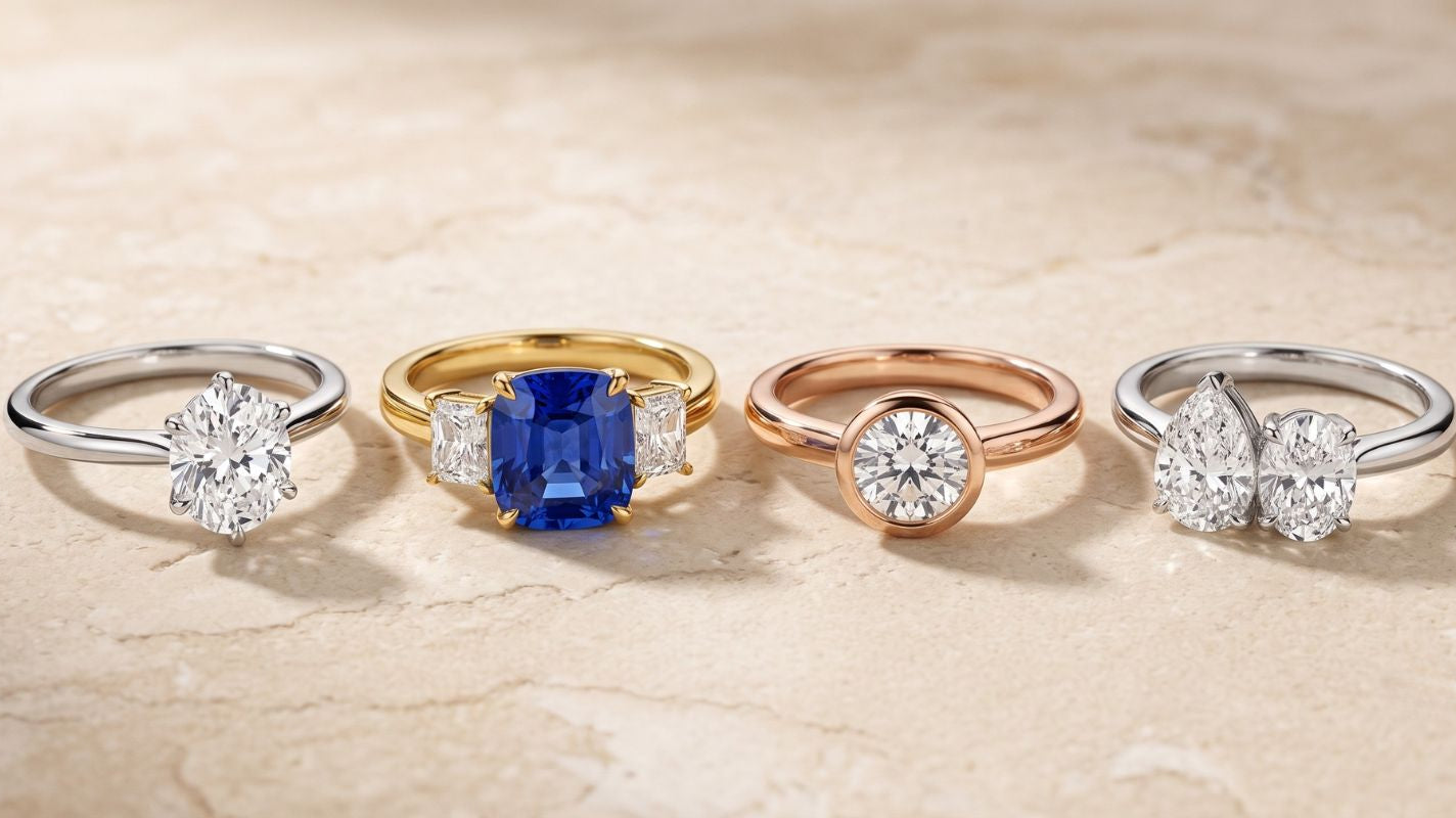 Custom Engagement Rings Emphasize Personalization Trends