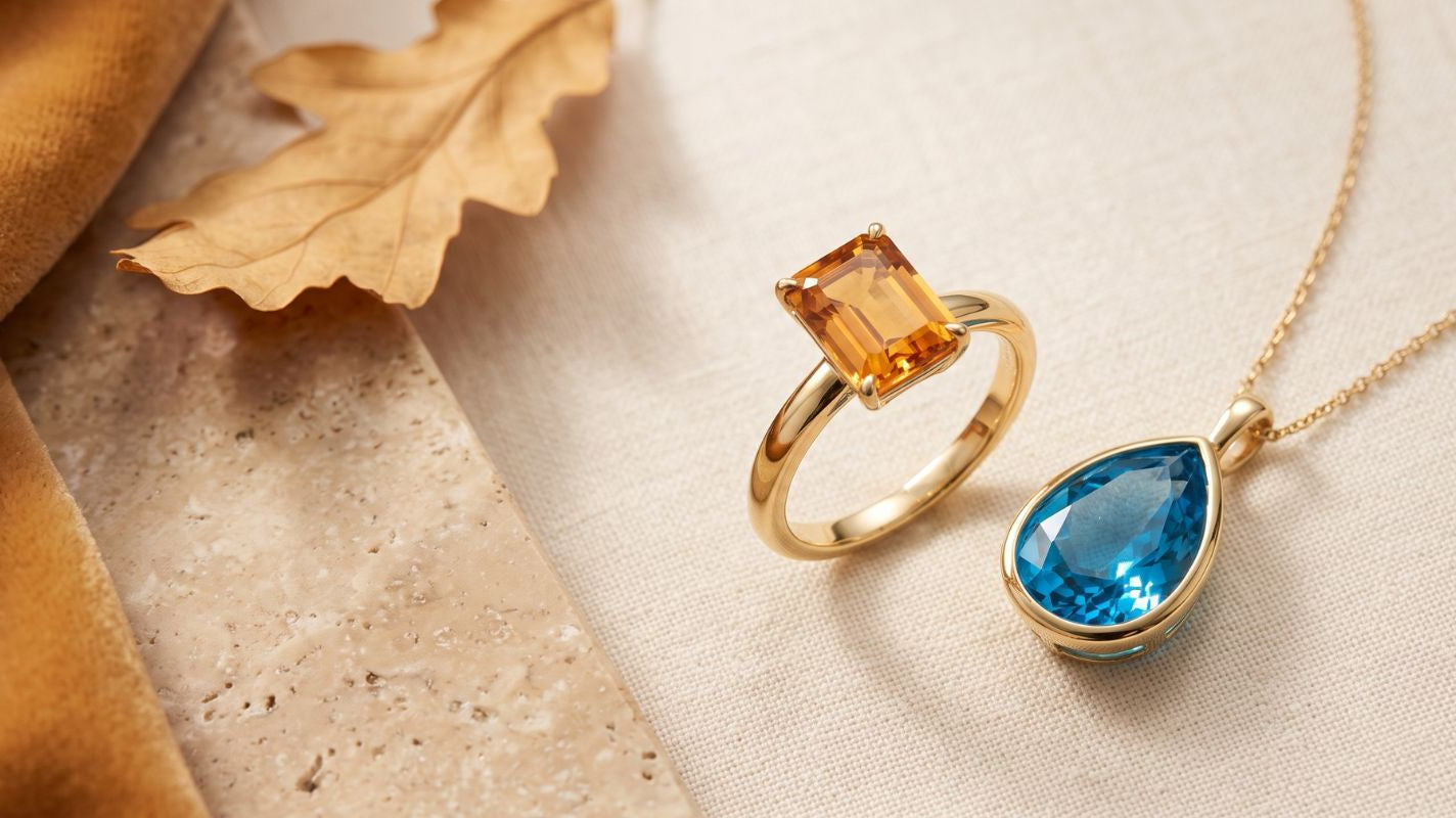 November Birthstone Jewelry: What You Should Know About Citrine and Topaz
