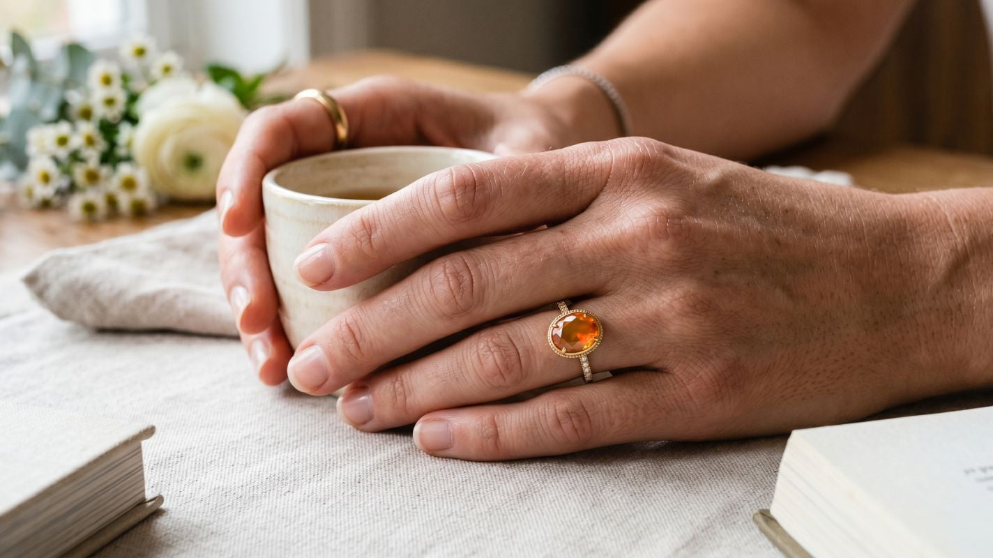 What Does a Fire Opal Engagement Ring Say About Your Relationship?