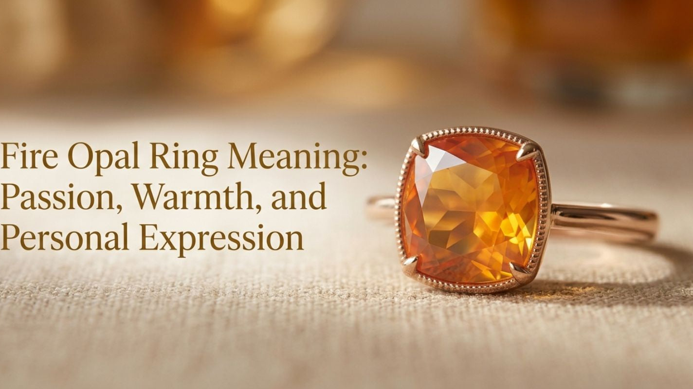 Fire Opal Ring Meaning: Passion, Warmth, and Personal Expression