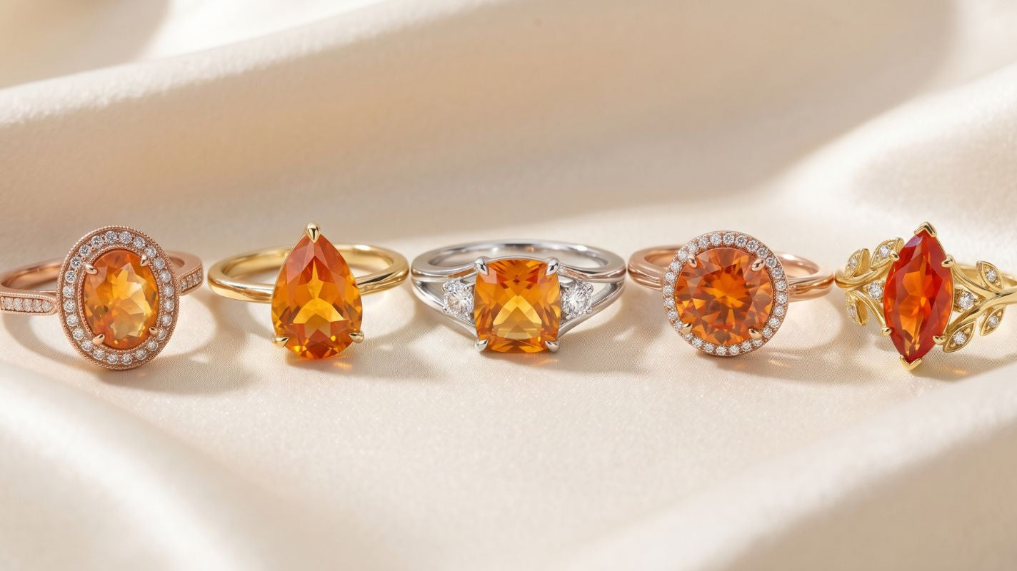 Best Fire Opal Engagement Ring Styles for a Unique Proposal