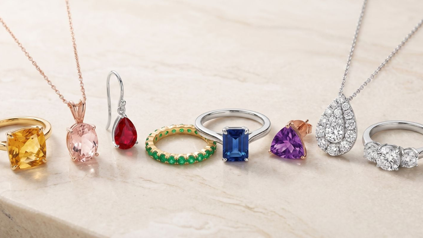 Gemstone Colors and Their Meanings: A Comprehensive Guide to Symbolism in Jewelry