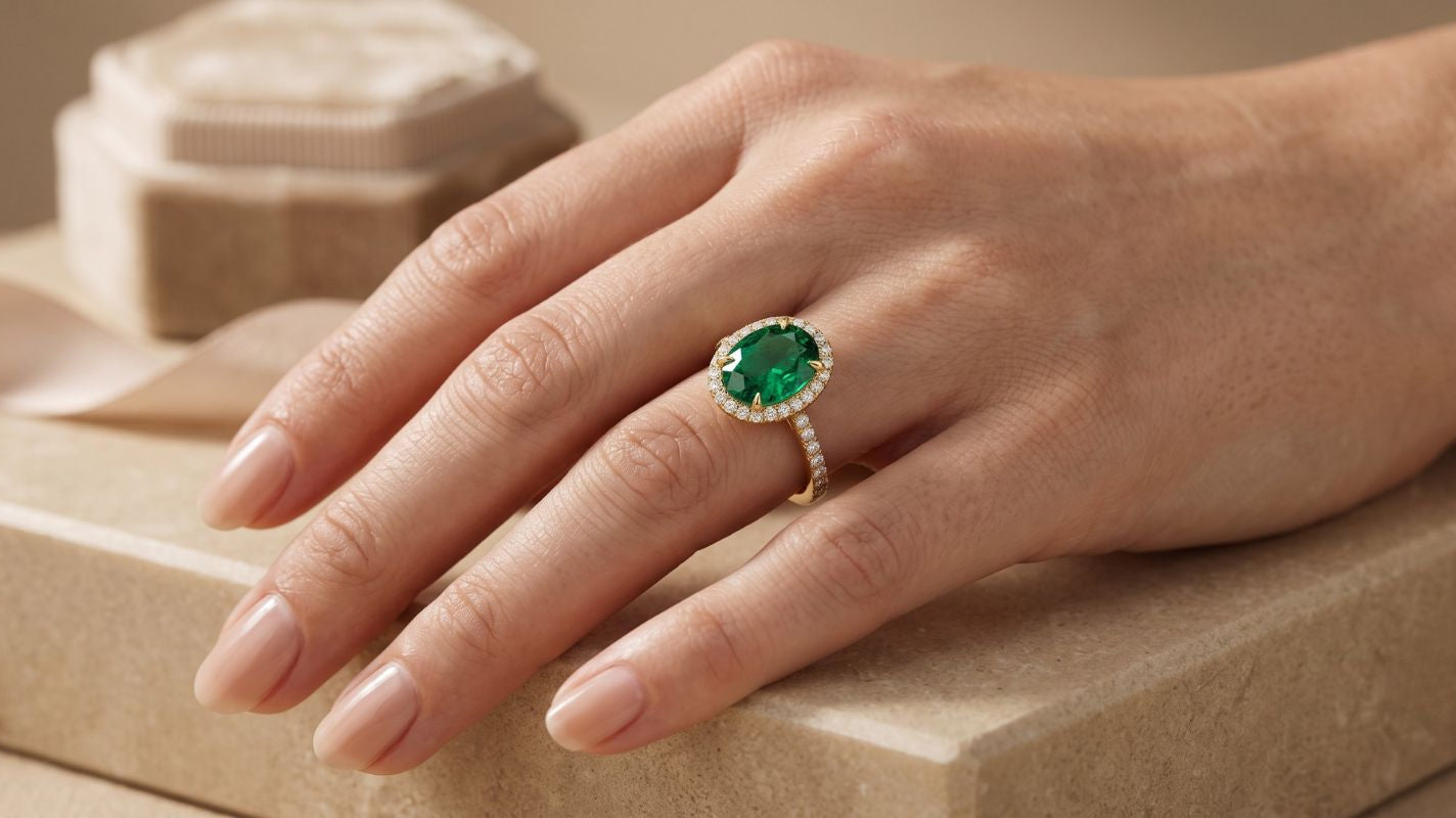 Lab-Grown Emerald Engagement Rings: The Rise of Green in Engagement Jewelry