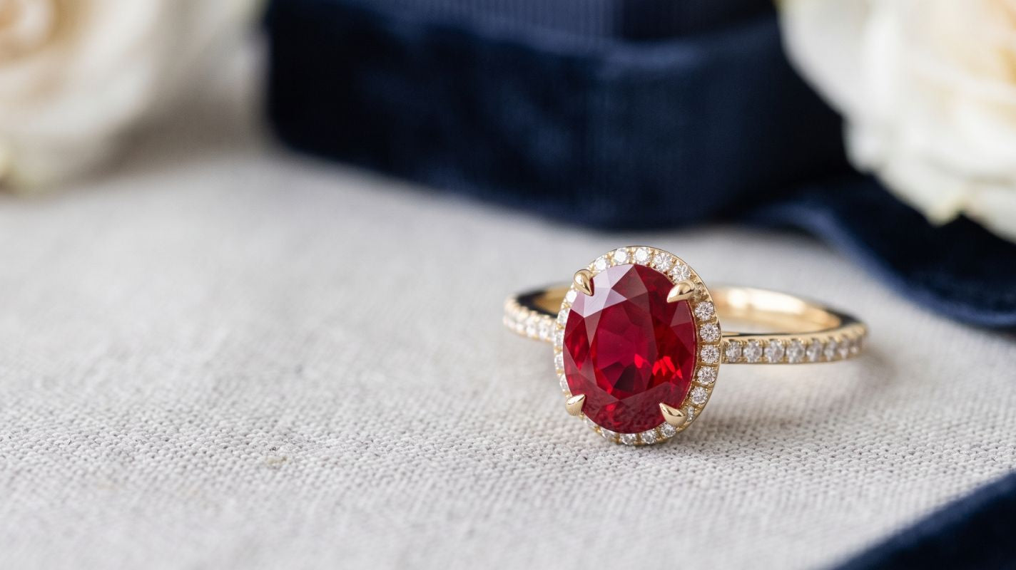 Lab-Grown Ruby Engagement Rings: Bold, Beautiful, and Ethical
