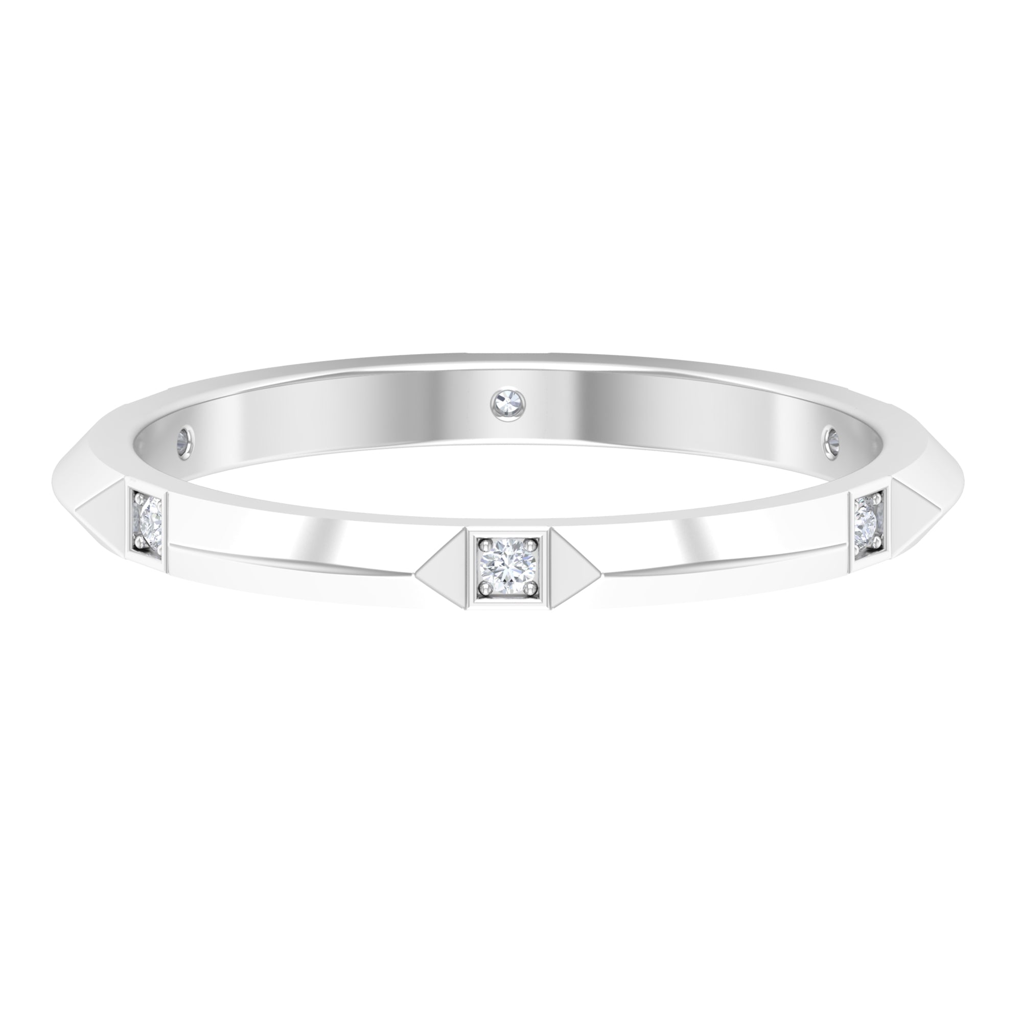 Certified Natural Diamond Anniversary Band Ring