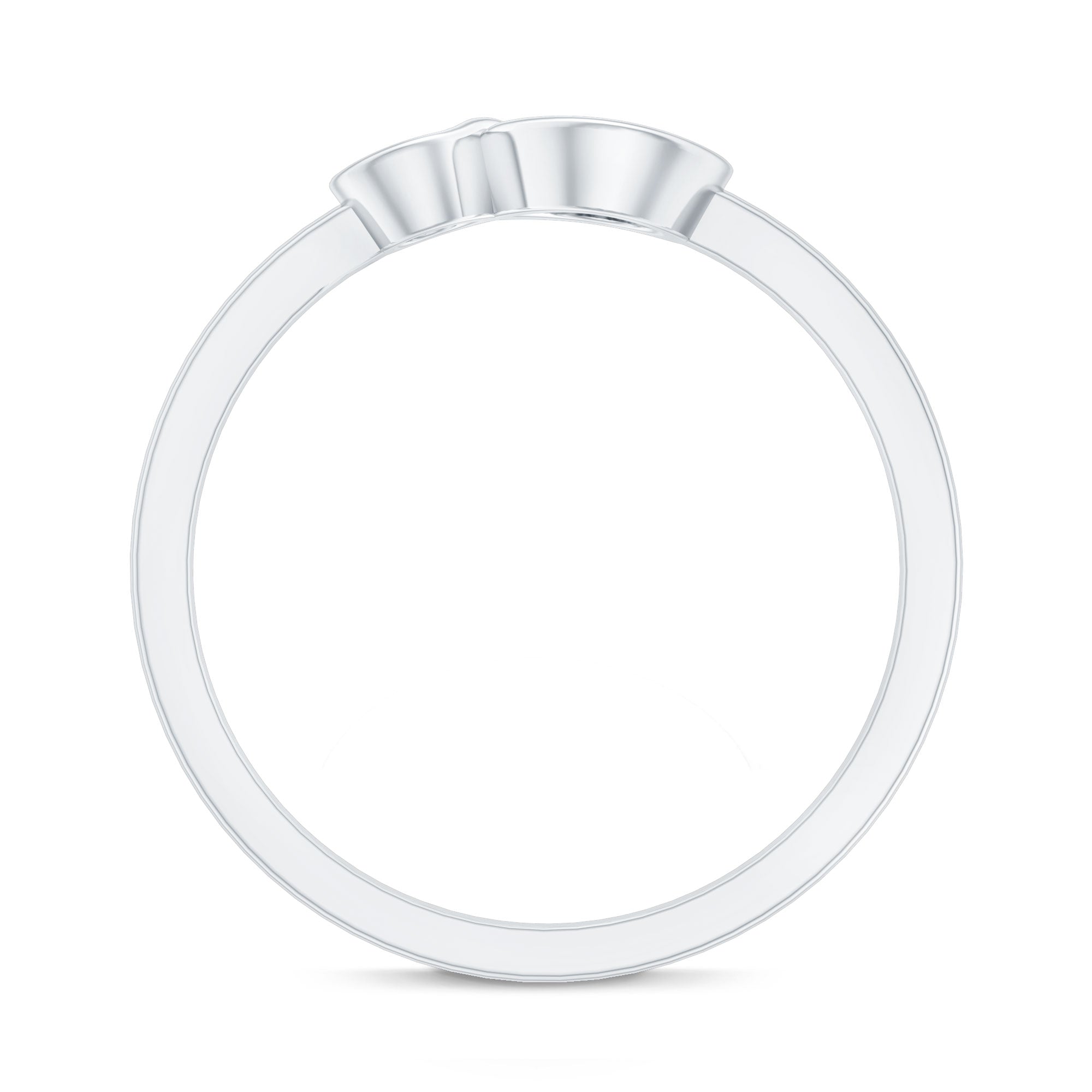 Rosec Jewels-Natural Diamond Infinity Promise Ring