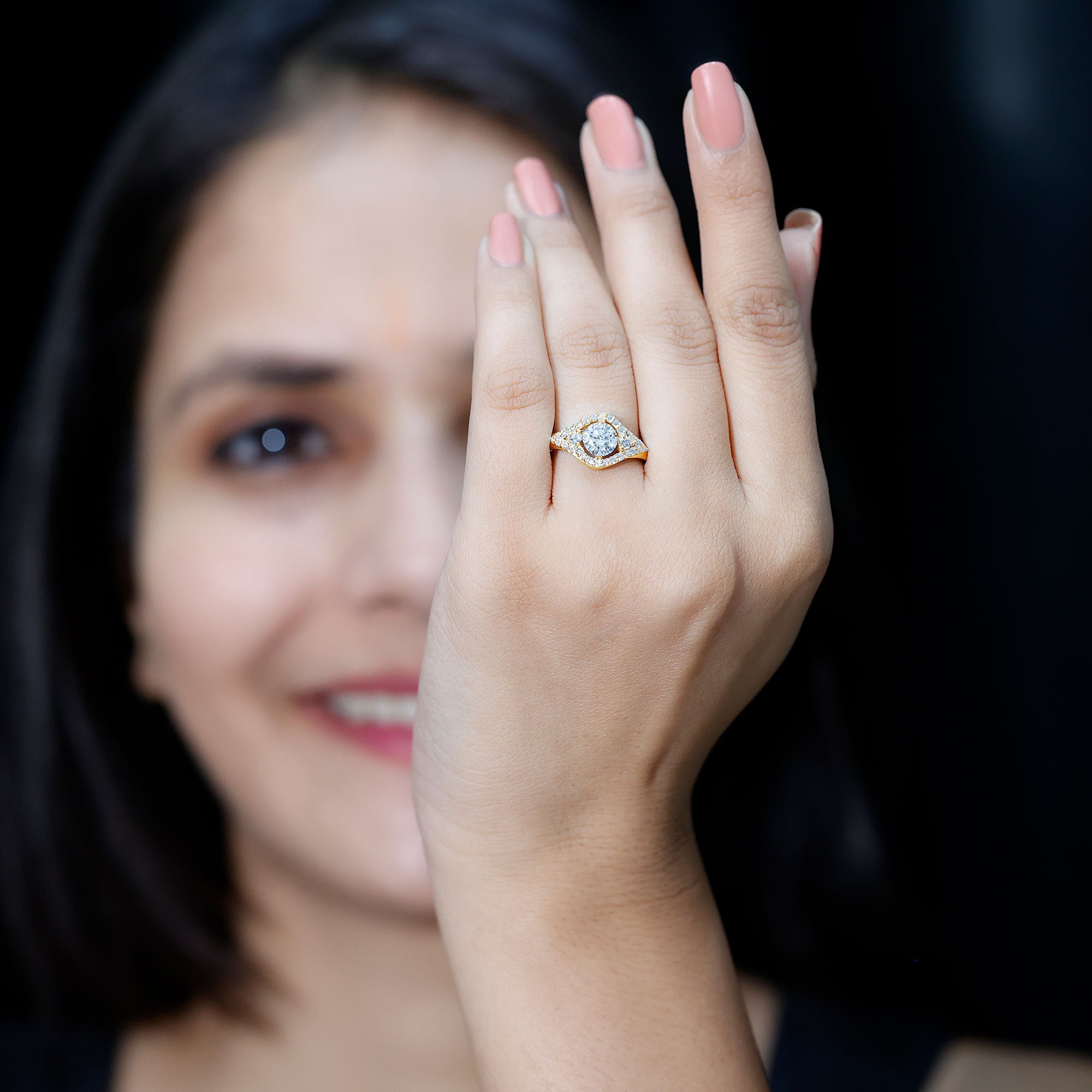 Rosec Jewels-Certified 6 MM Lab Grown Diamond Classic Engagement Ring
