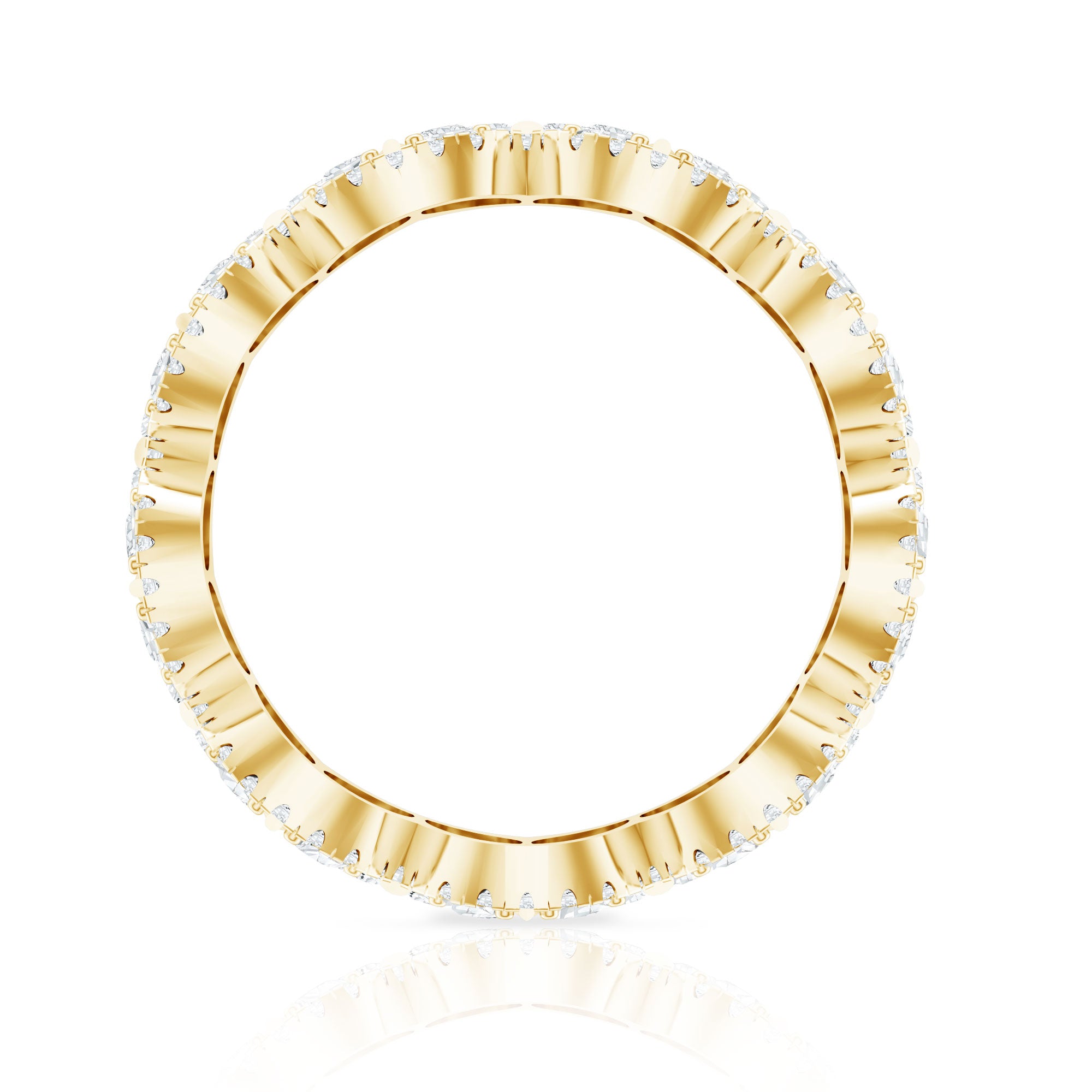 Certified Lab Diamond Vintage Inspired Wedding Ring Lab - ( EF-VS ) - Rosec Jewels