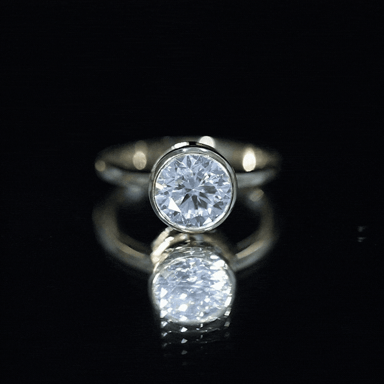 2 CT IGI Certified Lab Grown Diamond Solitaire Engagement Ring Lab - ( EF-VS ) - Rosec Jewels