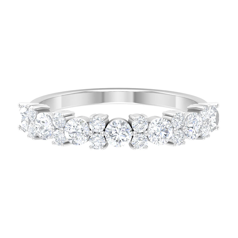 Diamond Engagement Ring in Illusion Setting