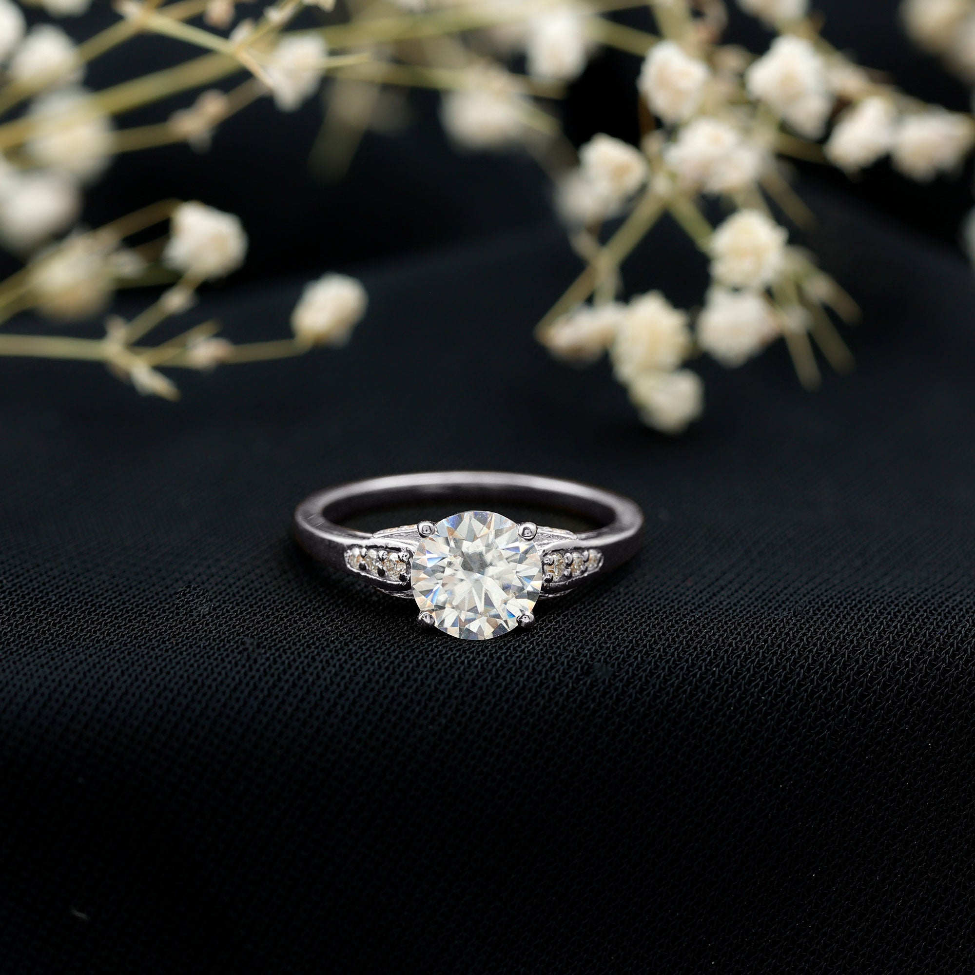 Rosec Jewels-Brilliant Cut Lab Grown Diamond Trending Engagement Ring