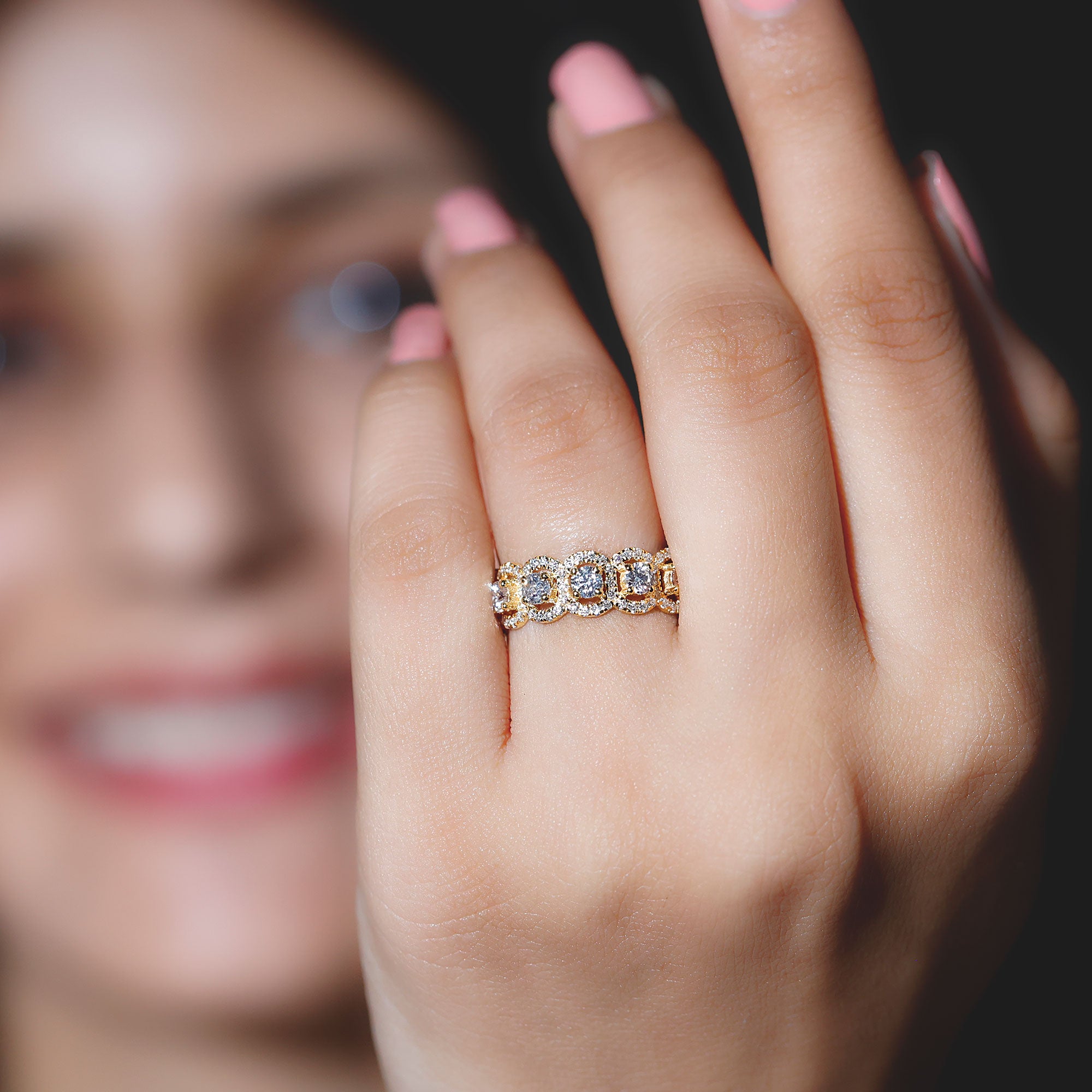 Rosec Jewels-Classic Lab Grown Diamond Thick Wedding Band