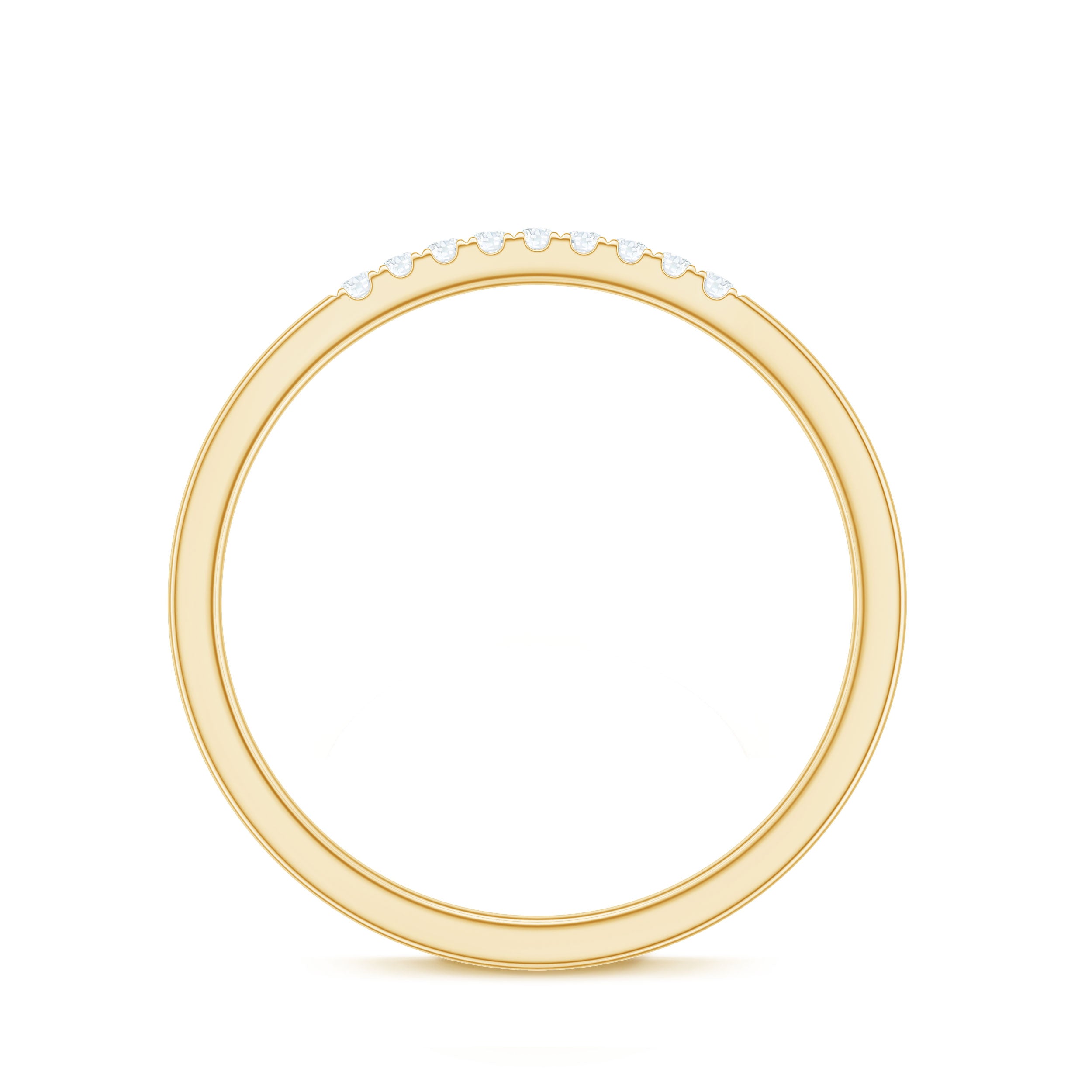 Rosec Jewels-Minimalist Diamond Stackable Ring for Women