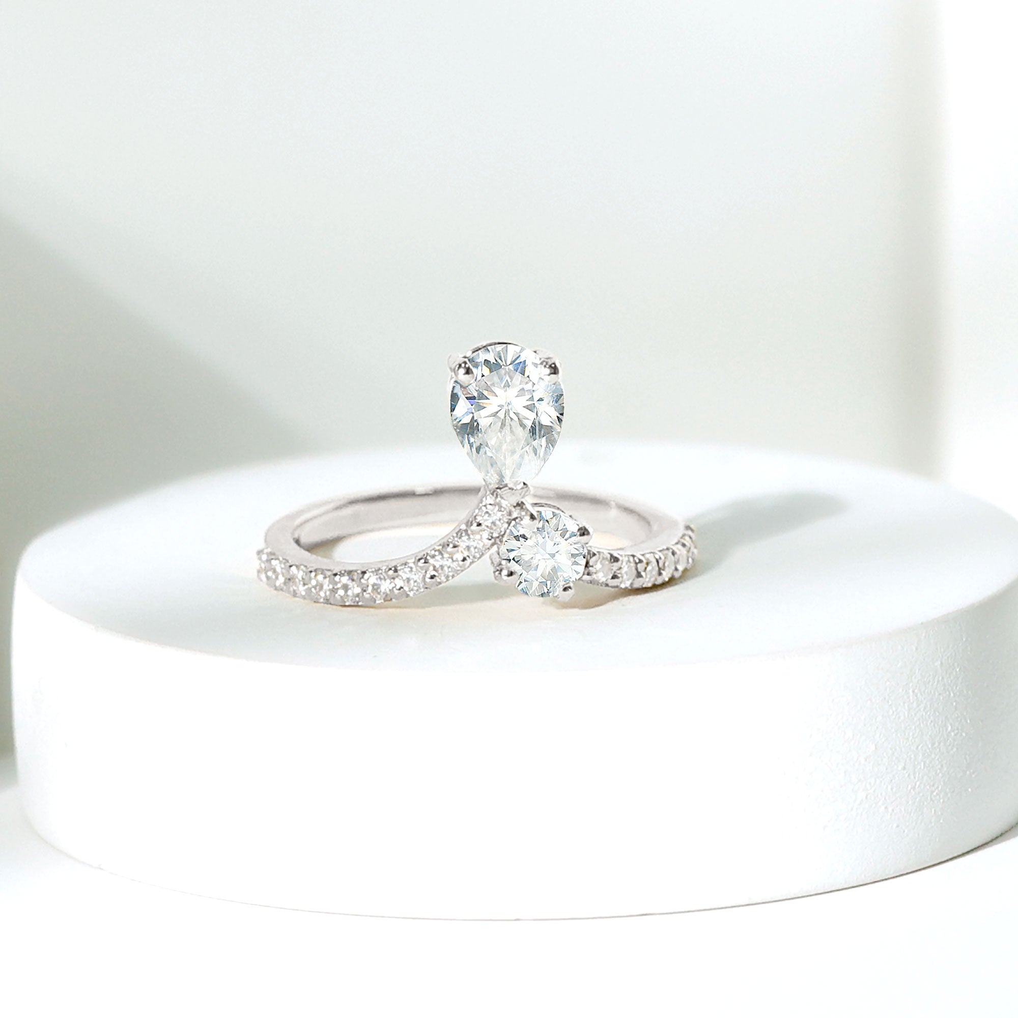 Rosec Jewels-Designer Lab Grown Diamond Engagement Ring