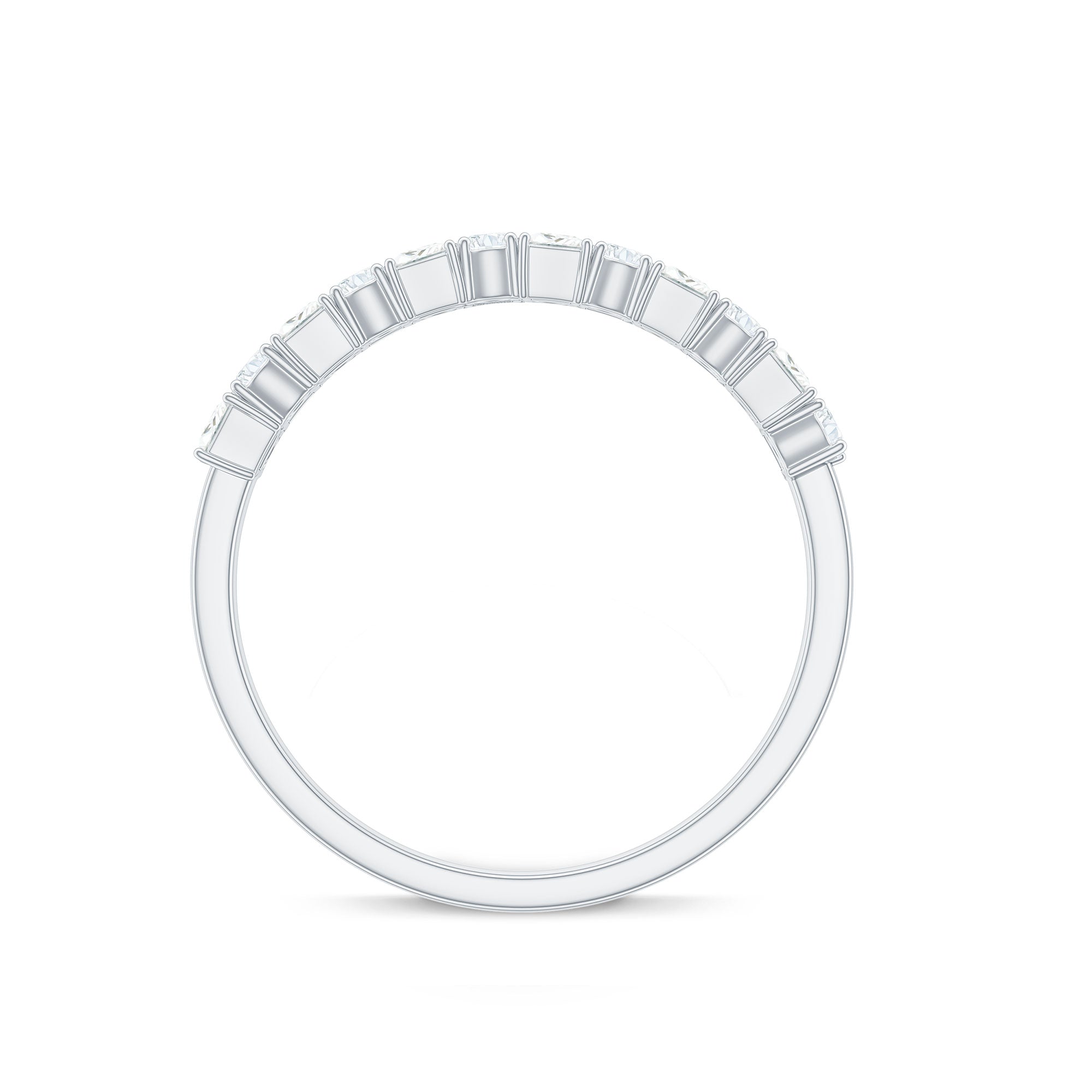 Rosec Jewels-Lab Grown Diamond Wedding Anniversary Ring With Certificate