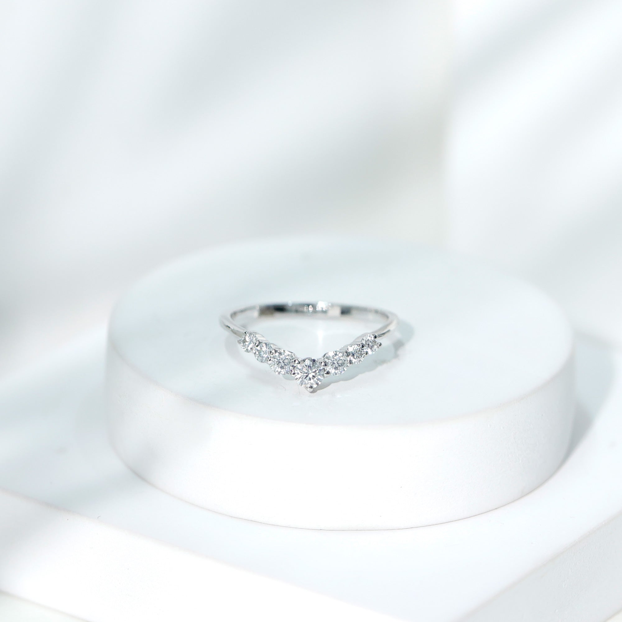 Certified Brilliant Cut Lab Grown Diamond Wedding Band Enhancer Lab - ( EF-VS ) - Rosec Jewels