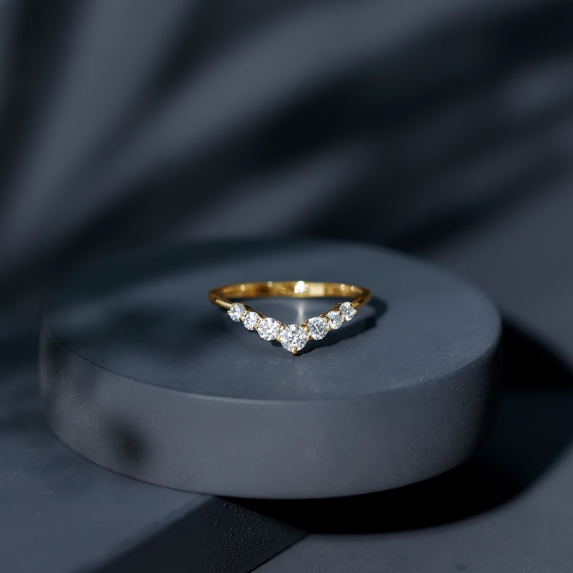 Certified Brilliant Cut Lab Grown Diamond Wedding Band Enhancer Lab - ( EF-VS ) - Rosec Jewels