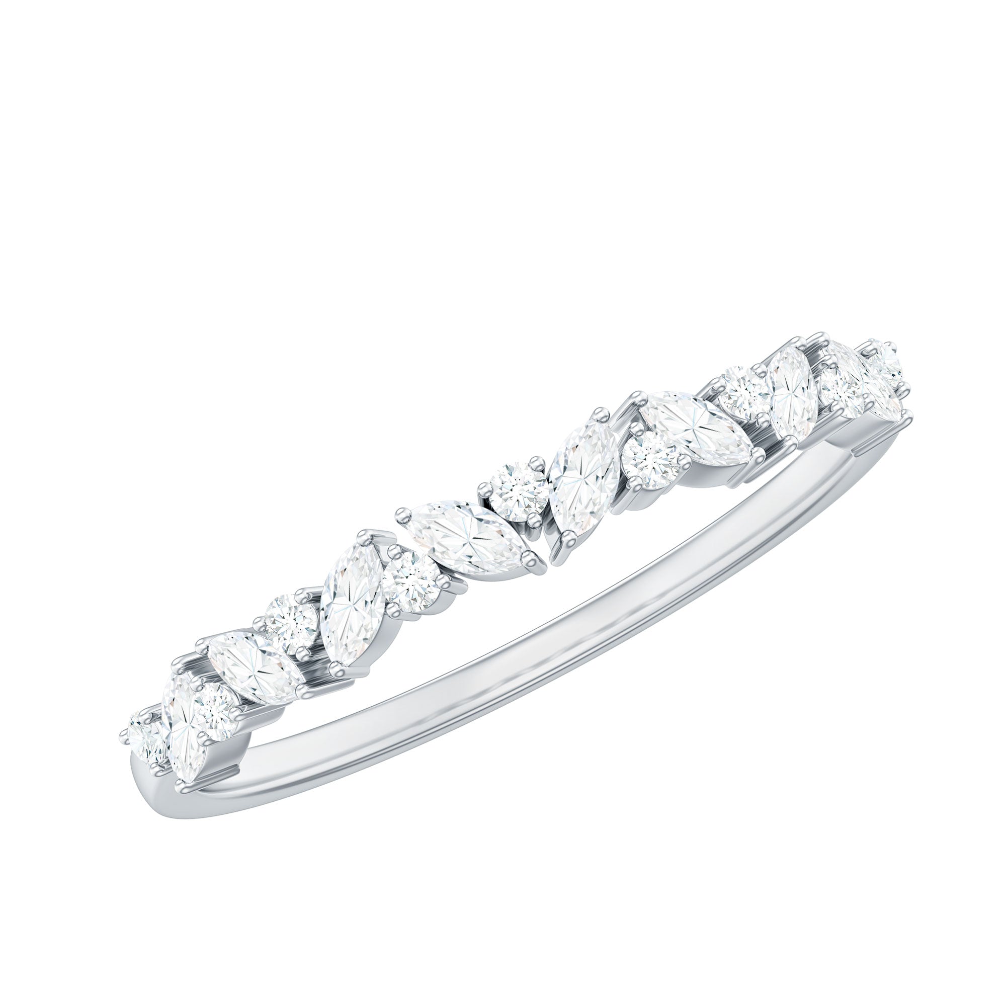 Certified Diamond Stackable Band Ring