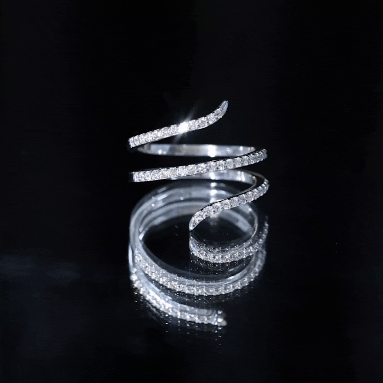 Certified Lab Grown Diamond Cocktail Ring For Women Lab - ( EF-VS ) - Rosec Jewels