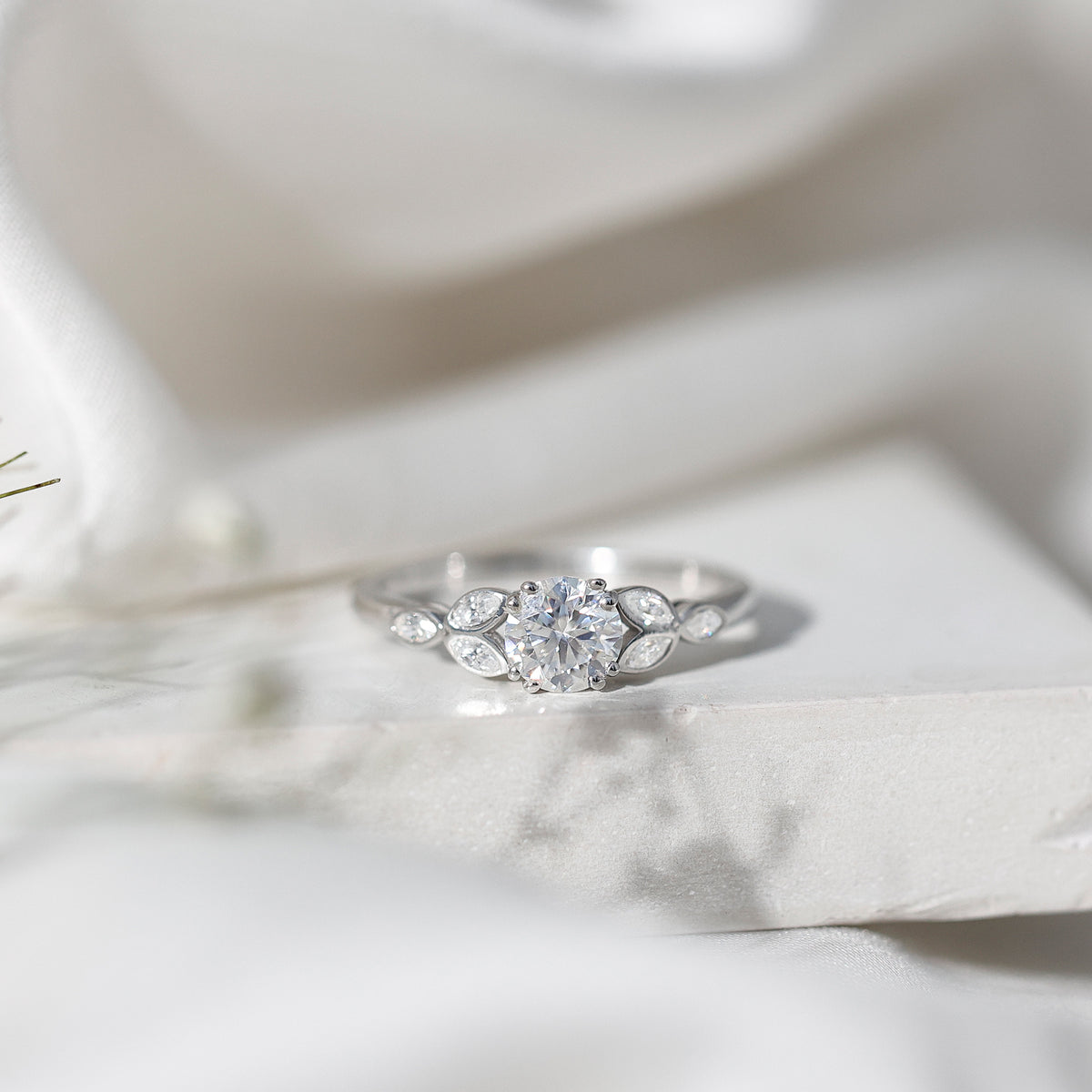 Rosec Jewels-1 Carat Lab Grown Diamond Engagement Ring with IGI Certification