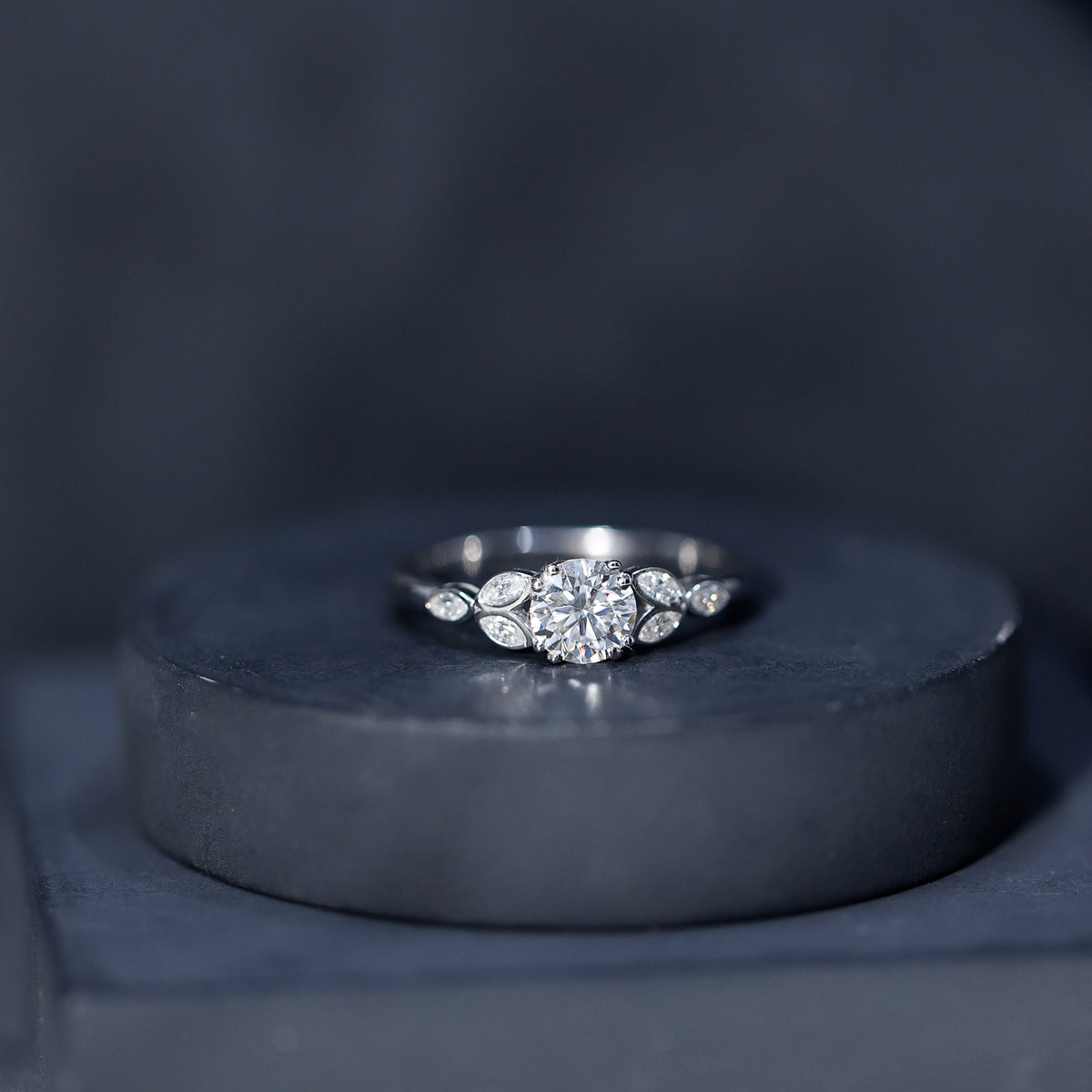 Rosec Jewels-1 Carat Lab Grown Diamond Engagement Ring with IGI Certification
