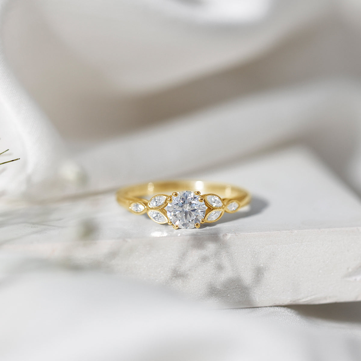 Rosec Jewels-1 Carat Lab Grown Diamond Engagement Ring with IGI Certification