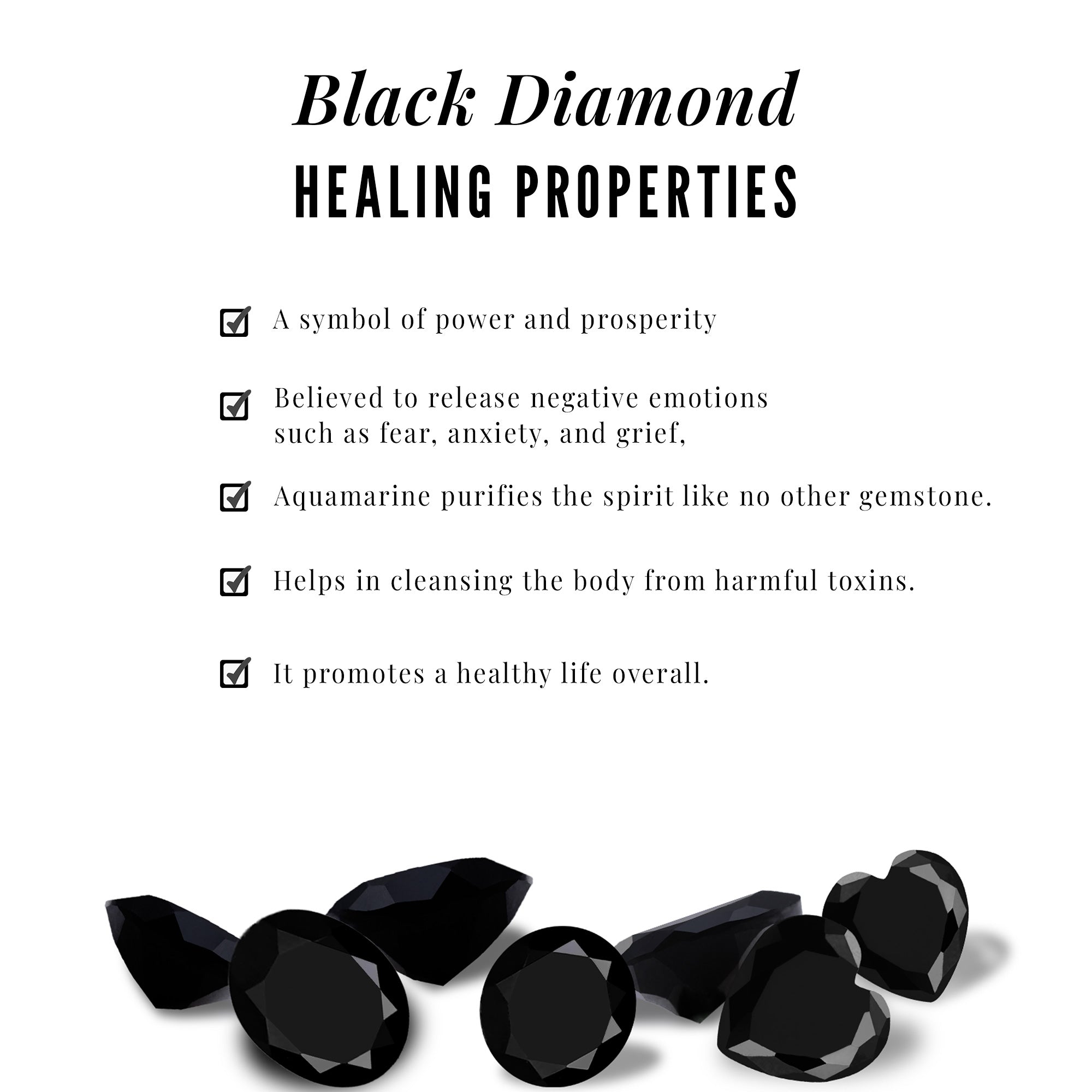 Minimal Oval Black Diamond Pendant with Moissanite Stones Black Diamond - ( AAA ) - Quality - Rosec Jewels