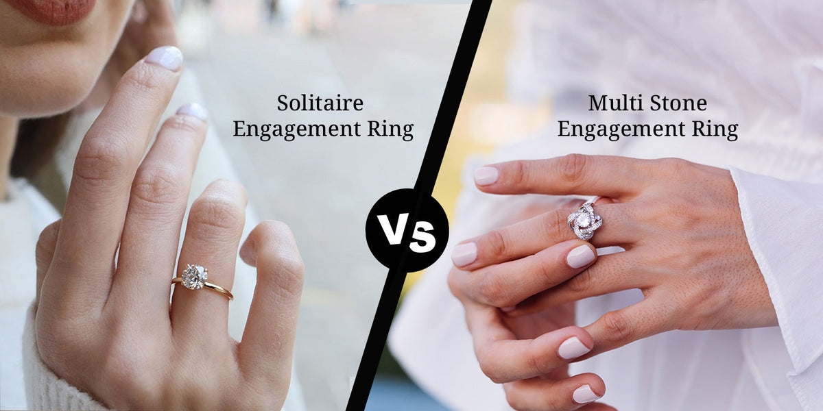 Solitaire Vs Multi Stone Engagement Rings: Which One Should You Buy ...