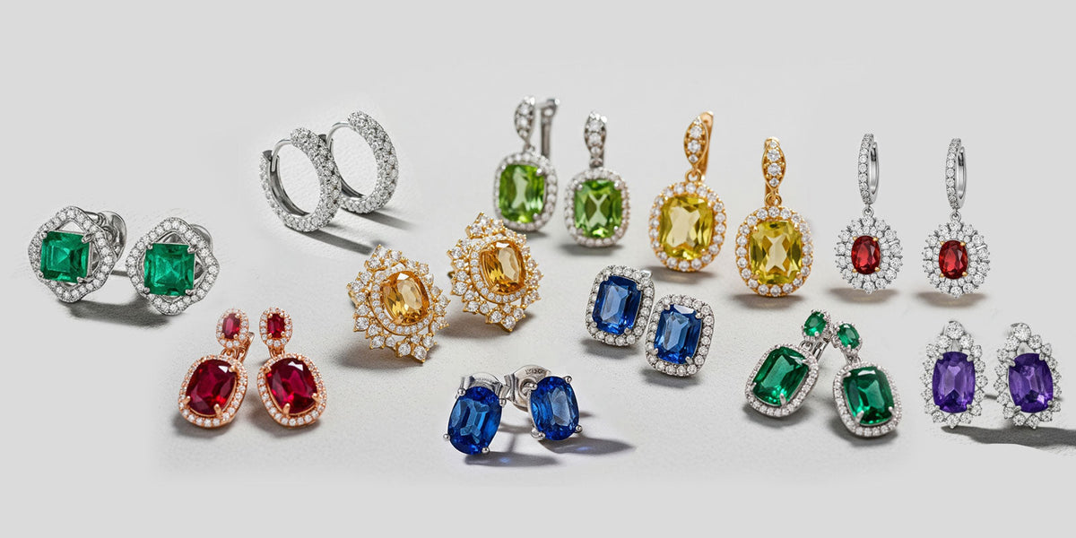 17 Different Types Of Gemstone Earrings: Style Meets Sparkle