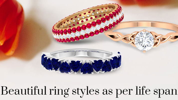 Beautiful Ring Styles As Per Life Span