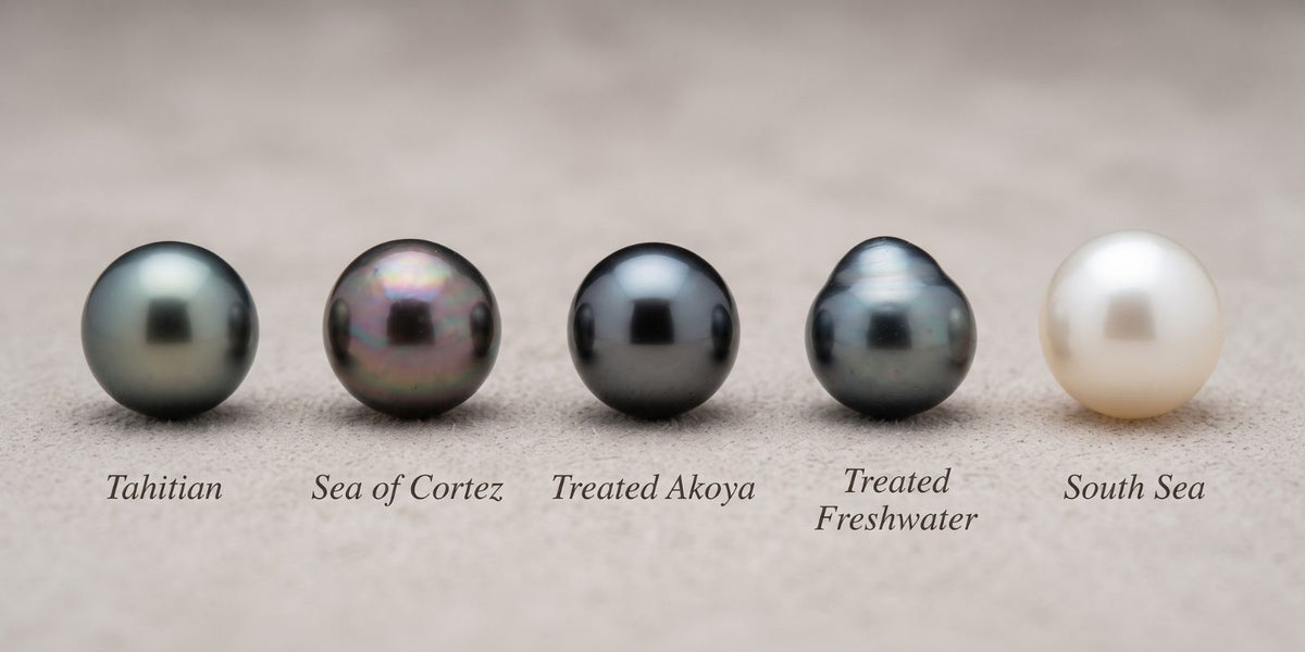 Types of Black Pearls and Their Characteristics