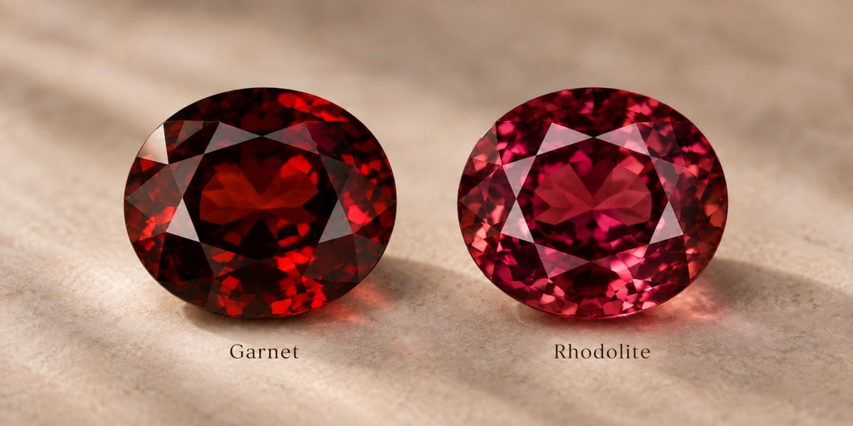 Know The Difference Between Garnet And Rhodolite