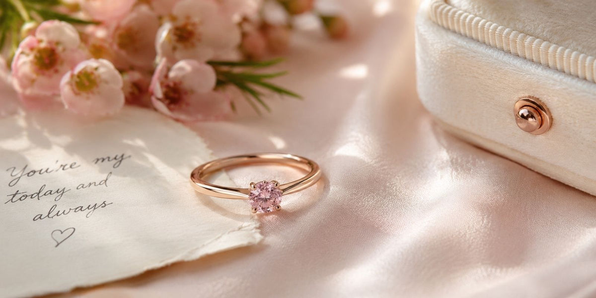 Pink Diamond Promise Rings: A Sweet Modern Symbol of Love