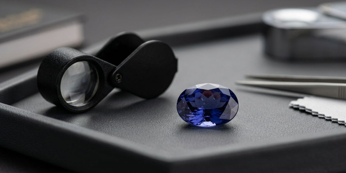 How To Identify If a Tanzanite Is Real Or Not?