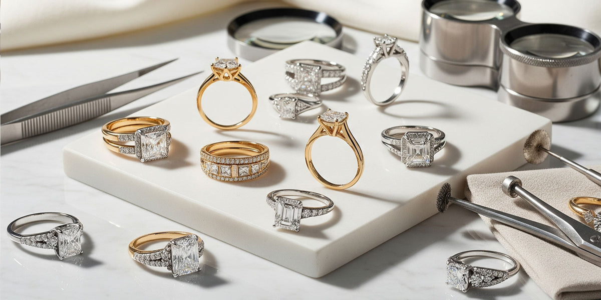 Ring Shop Top 10 Trending Lab Grown Engagement Rings in USA – Rosec Jewels