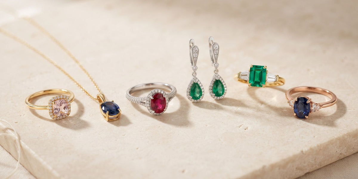Colored Gemstones Increase in Prominence Across Jewelry Collections