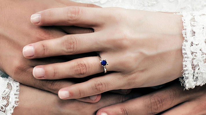 What Does a Blue Sapphire Engagement Ring Symbolize?