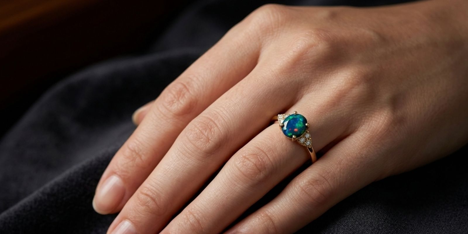 What Is a Black Opal Ring? Color, Look, and Why Buyers Love It