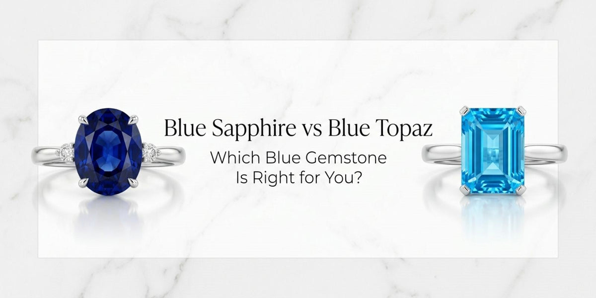Blue Sapphire VS Blue Topaz: Know The Difference
