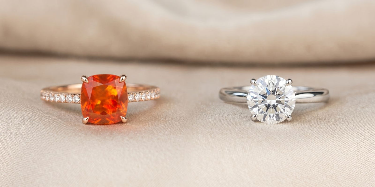 Fire Opal Engagement Ring vs Traditional Engagement Ring: Which One Fits Your Love Story?