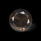 1.5 CT Asscher Cut Smoky Quartz Solitaire Engagement Ring with Diamond