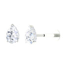 0.50 CT Pear Cut Moissanite Cartilage Earring in Gold Moissanite - ( D-VS1 ) - Color and Clarity - Rosec Jewels