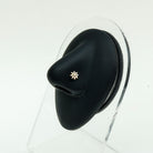 Flower Diamond Nose Ring Stud for Women Natural - ( HI-SI ) - Rosec Jewels