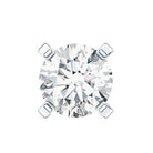 Minimalist Peg Head Set Diamond Nose Pin Stud Natural - ( HI-SI ) - Rosec Jewels