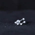 Diamond Capricorn Constellation Helix Piercing Earring Lab - ( EF-VS ) - Rosec Jewels