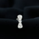 Rosec Jewels-Diamonds Bow Cartilage Piercing Earring